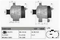 Генератор DENSO DAN1328