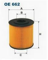 Фильтр масляный VO C70 I, S40/60/70/80, V40/70, XC, OE662 FILTRON OE 662