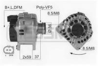 210007_генератор Audi A4/A6/Skoda SuperB/VW Passat ERA 210007