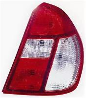 Фонарь задний прав (красно-белый) RENAULT: CLIO 98-, 4D, 5511932RUECR DEPO 551-1932R-UE-CR