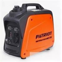 Генератор инверторный PATRIOT 1000i [474101025] {Двигатель 4т, АИ-92, 40сс,мощность рабочая/максимальная -0,7/0,9 кВт, объём бака - 2,1 л, 1 розетка E