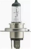 Лампа галогенная H4 12V 60/55W P43T-38 PREMIUM (На 30% больше света на дороге) PHILIPS 12342PRC1