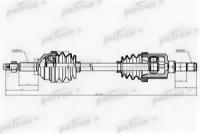 Полуось прав CHRYSLER: PACIFICA 04-06 Patron PDS1970