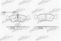 Колодки тормозные дисковые задн MERCEDES-BENZ: SPRINTER 2-t c бортовой платформой 95-06, SPRINTER 2-t автобус 95-06, SPRINTER 2-t фургон 95-06, SPRIN Patron PBP1045