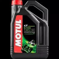 MOTUL 104076 Масо моторное дя 4-х тактных двигатеей 5100 ESTER 4T 10W50 п/синт.4 MOTUL