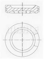 Поршень MAHLE Original 0330401