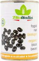 Фасоль Bioitalia черная консервированная, 400 г