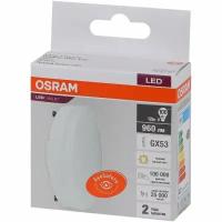 Светодиодная лампа Ledvance-osram LV GX53 100 12SW-100W/830 230V 960lm GX53 D75x24 10X1 RU OSRAM