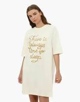 Ночная сорочка Gloria Jeans GSL001656 молочный женский XXL (50)