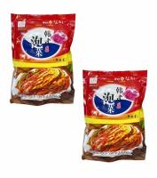 Китайская капуста Кимчи WANLU, 2 упаковки по 500 г