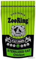 Сухой корм для стерилизованных кошек ZooRing с курицей