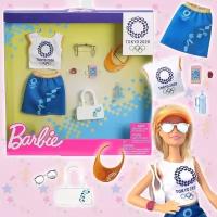 Одежда для кукол Одежда, обувь, аксессуары для куклы Барби Olympic Games Tokyo