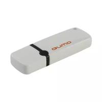 Флешка Qumo Optiva 02 64 Гб usb 2.0 Flash Drive - белая