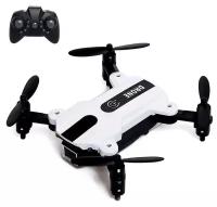 Квадрокоптер FLASH DRONE, камера 480P, Wi-Fi, с сумкой, цвет белый