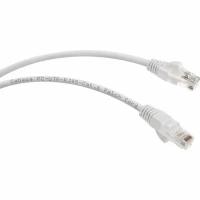 Патч-корд Cabeus U/UTP PC-UTP-RJ45-Cat.6-1m-WH категория 6, 2xRJ45/8p8c, неэкранированный, белый, PVC, 1м