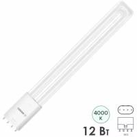 Светодиодная лампа Ledvance-osram OSRAM DULUX L 24 LED 12W/840 2G11 1500lm (ЭПРА или 220В)