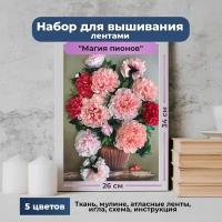 . Набор для вышивки лентами 