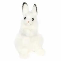 Реалистичная мягкая игрушка Hansa Creation 7448 Белый кролик 24 см