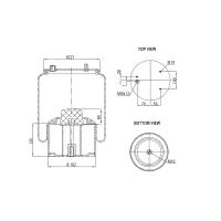 STELLOX 8400127SX 84-00127-SX_пневмоподушка со стак! DAF