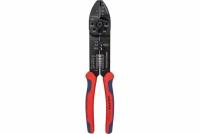 KN-9722240 Knipex Пресс-клещи, 3 гнезда, изол. кабельные наконечники и соединители 0.5-6.0 мм², неизол. открыты