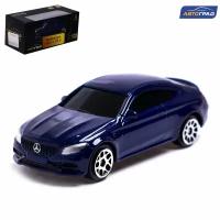 Машина металлическая MERCEDES AMG C63 S COUPE, 1:64, цвет синий