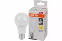 Лампа E27 Osram LED BASE CLASSIC A75 9W/830, 650лм, 3000К, теплый свет, матовая, 1 шт