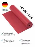 Коврик для йоги Yogastuff Ришикеш бордовый 183*80 см