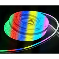 Комплект светодиодной подсветки Неон (лента LED 10м LSR5-5050RGB60-8-IP65-220В + драйвер), IEK LSR5-RGB-060-65-2-10-S0 (1 компл)