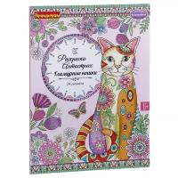 BONDIBON Книга раскрасок антистресс Гламурные кошки