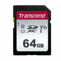 Карта памяти TRANSCEND 300S SDXC 64GB TS64GSDC300S