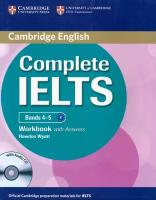 Complete IELTS. Bands 4-5. Workbook with Answers (+CD) | Wyatt Rawdon