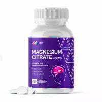 Магния цитрат 400 мг с витамином B6, 120 таблеток