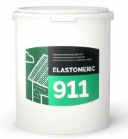 Эластичное покрытие для гидроизоляции и окраски металлических крыш Elastomeric-911, 6кг, RAL 8004 терракот
