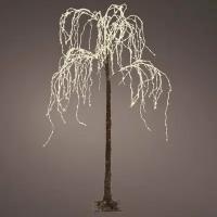 Kaemingk Светодиодное дерево Snowy Willow 150 см, 300 теплых белых микро LED ламп, IP44 491718
