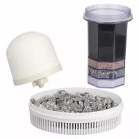 Комплект картриджей (керамический+многослойный+блок минерализатора) для фильтров Источник Био Se-10, Er-5g, KM-12s