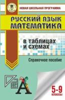 Русский язык. Математика: в таблицах и схемах. Для подготовки к ОГЭ. 5-9 классы. Справочное пособие