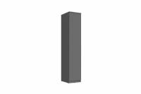 Шкаф Миф Челси графит Однодверный 40.2х51.4х202.2 см