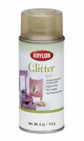 Лак с блестками Krylon Glitter, золото, 113гр