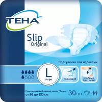 Подгузники для взрослых TENA Slip orijinal L 100-150cм (30шт.)