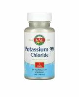 KAL Potassium Chloride (Хлорид калия) 99 мг 100 таблеток