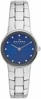 Наручные часы SKAGEN, серебряный, синий