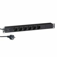 Блок силовых розеток Exegate ServerPro PDU-19H603 Al-6S-EU2.5