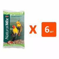 PADOVAN NATURALMIX PARROCCHETTI корм для средних попугаев (850 гр х 6 шт)