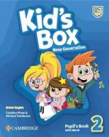 Kid's Box New Generation 2 Полный комплект Pipil's Book + Activity Book + Home Booklet + CD