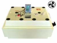 Автоматический инкубатор Золушка 2020 с вентиляторами, 70 яиц 220/12В ЖК дисплей