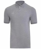 Поло ESSENTIAL Cotton Polo 23, серый меланж, Jögel - XXL