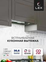 Кухонная вытяжка 60 см встраиваемая LEX Ghost G 600 Black