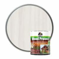 Пропитка декоративная для защиты древесины Dufa Wood Protect белая 0,75 л