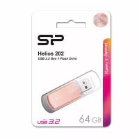 USB флешка SILICON POWER 64Gb Helios 202 pink USB 3.2 Gen 1 (USB 3.0)