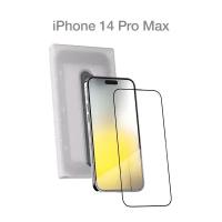 Защитное стекло с аппликатором COMMO для Apple iPhone 14 Pro Max, прозрачное